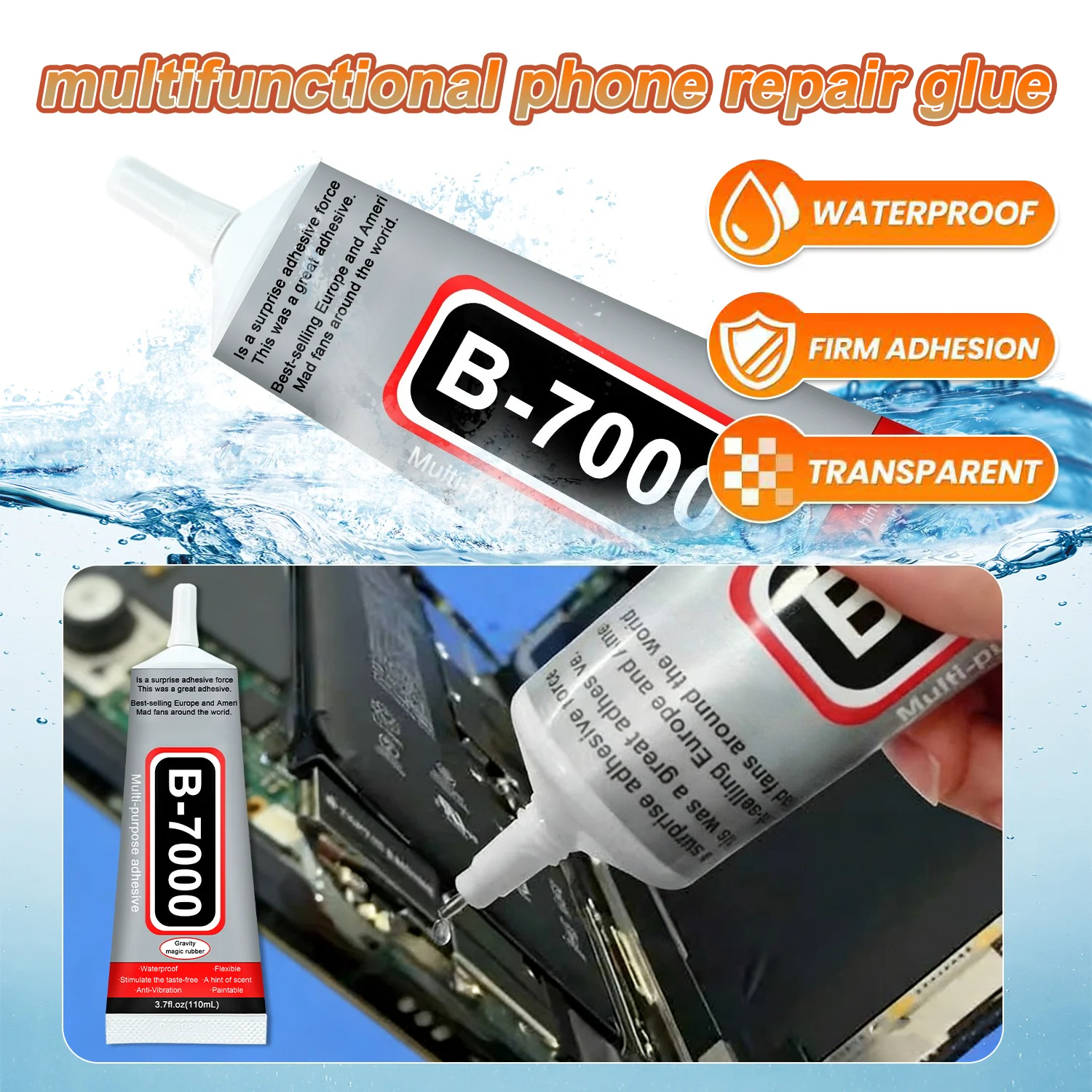 1-10Pcs B-7000 Super Glue Lool - огляд і ціна Resin Crafts