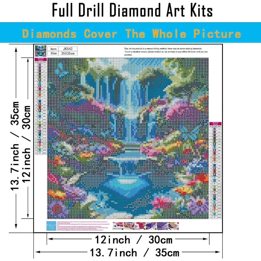 5D DIY Full Round Drill Diamon - огляд і ціна Resin Craft For Beginners