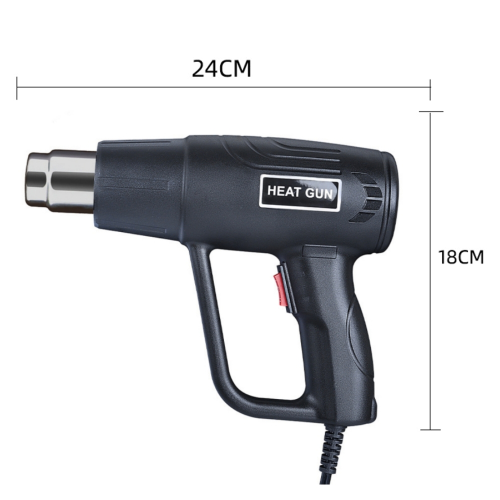Black Color 220V eu Hot Air Gu - огляд і ціна Heat Gun Small
