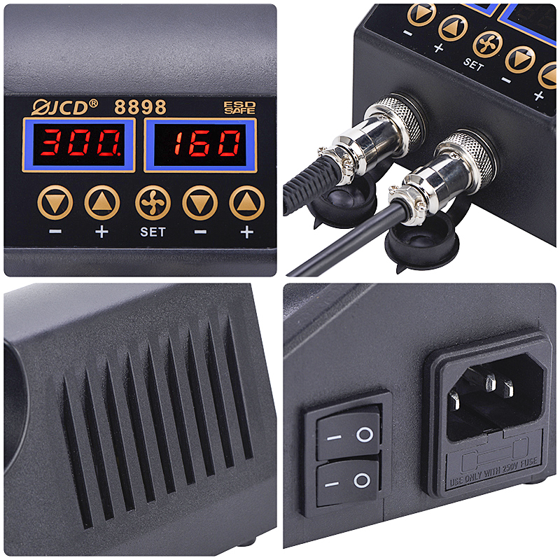 2 in 1 750W Hot Air Gun LCD Di - огляд і ціна Heat Gun Small