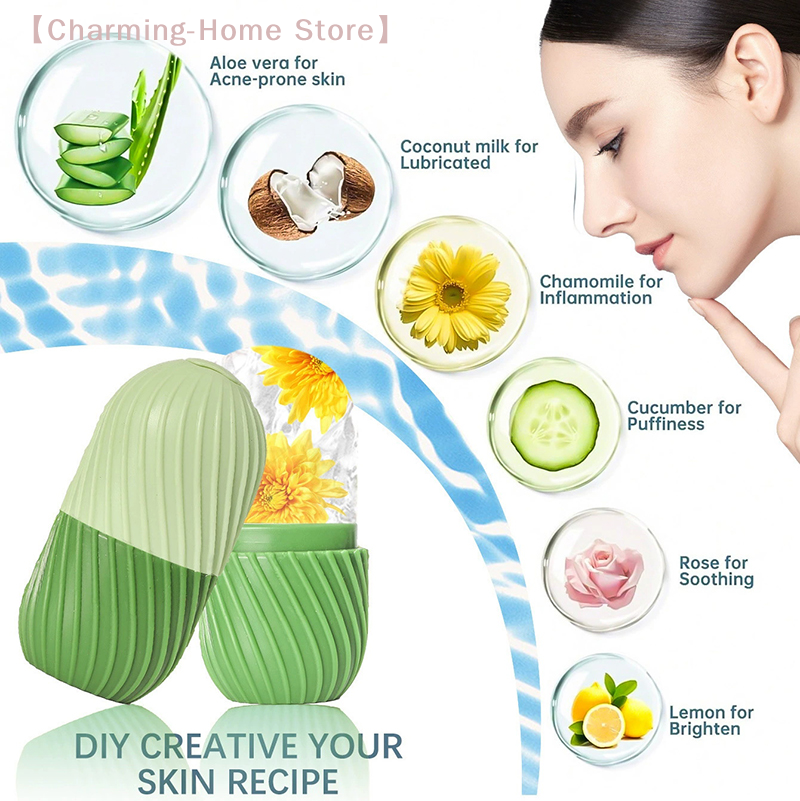 【M】One Silicone Ice Face Rolle - огляд і ціна Silicone Mold Tray