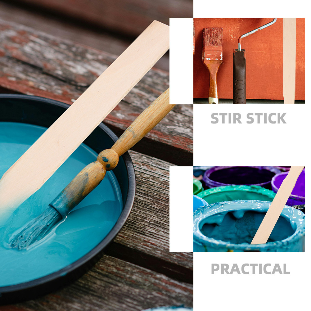 20Pcs Wooden Stir Sticks for P - огляд і ціна Resin Craft Workshop