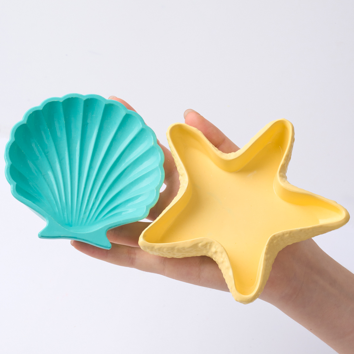 DIY Concrete Starfish Starage  - огляд і ціна Coaster Mold Round