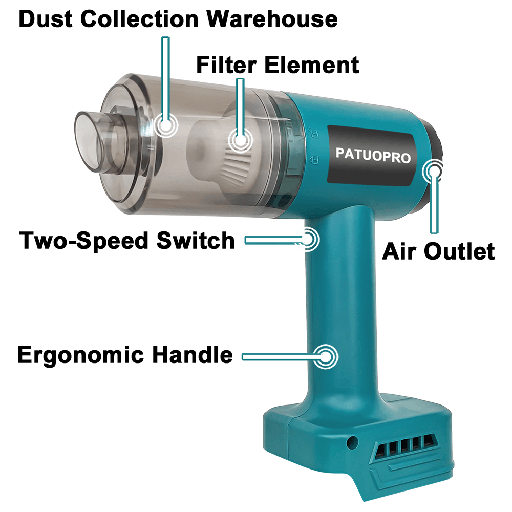 Mini Brushless Handheld Vacuum - огляд і ціна Vacuum Chamber Small