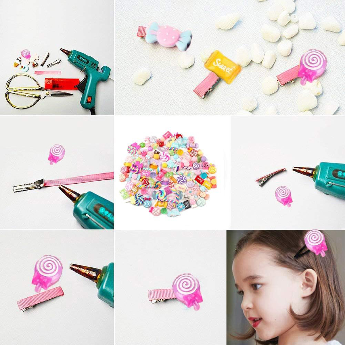 30pcs Random Candy Slime Charm - огляд і ціна Resin Craft Kit