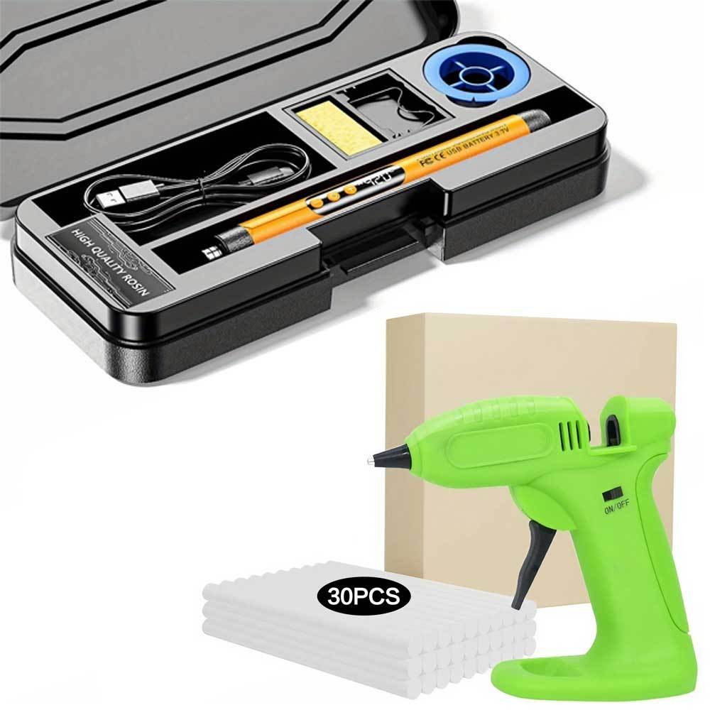Cordless Hot Glue Gun (Fast-He - огляд і ціна Heat Gun Small