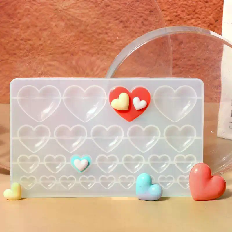Silicone Mold Heart Shape Pend - огляд і ціна Resin Craft Workshop