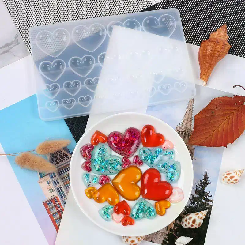 Silicone Mold Heart Shape Pend - огляд і ціна Resin Craft Workshop