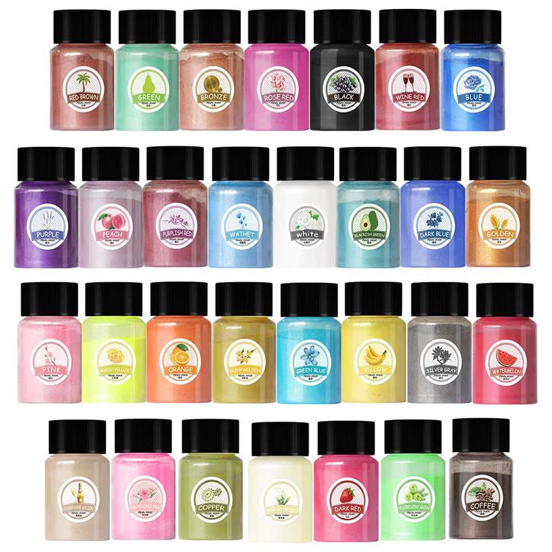 10g Pearlescent Powder Resin P - огляд і ціна Resin Pigment Set