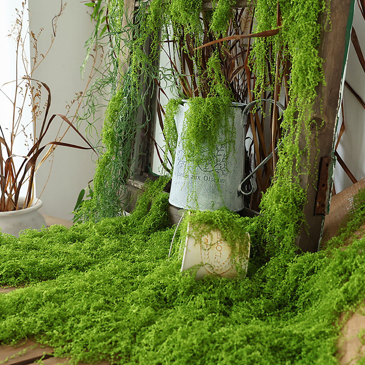 about 20g Artificial Green Pla - огляд і ціна Terrarium Moss Art