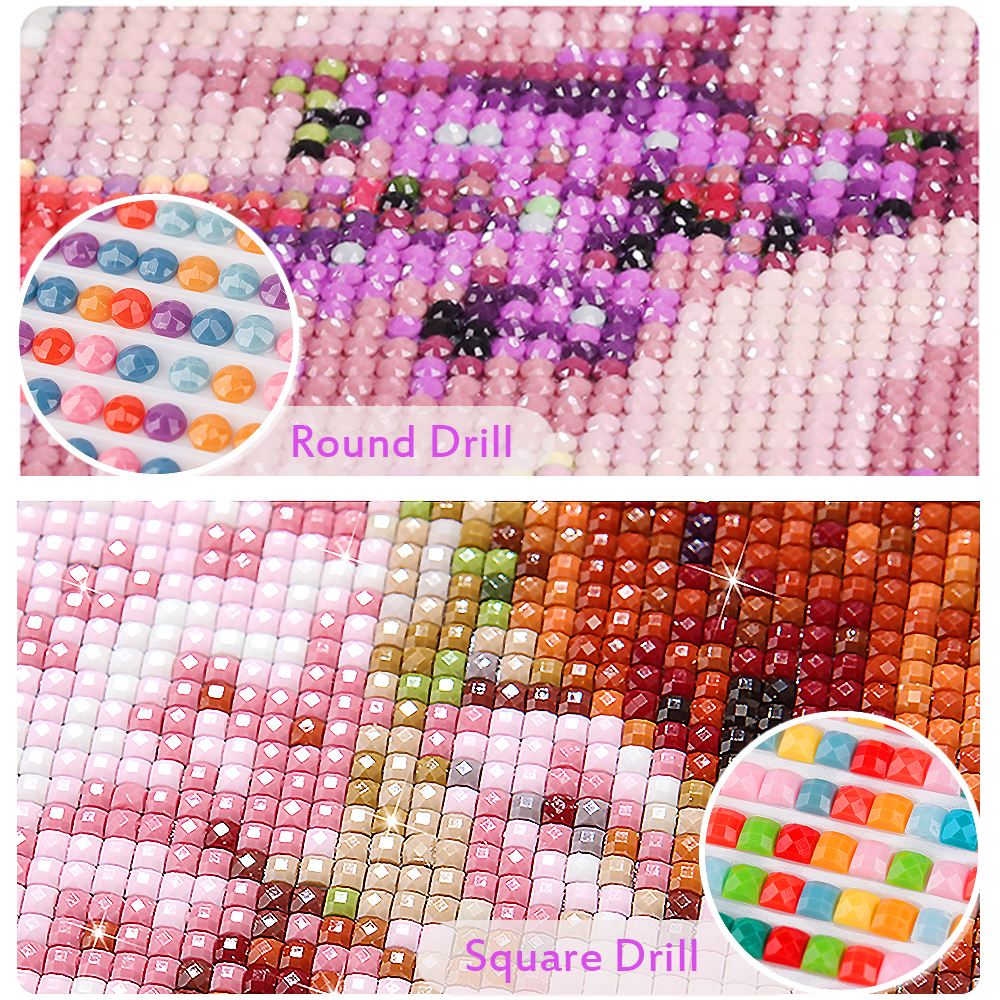 5D Diamond Painting Food Poste - огляд і ціна Resin Craft Kit