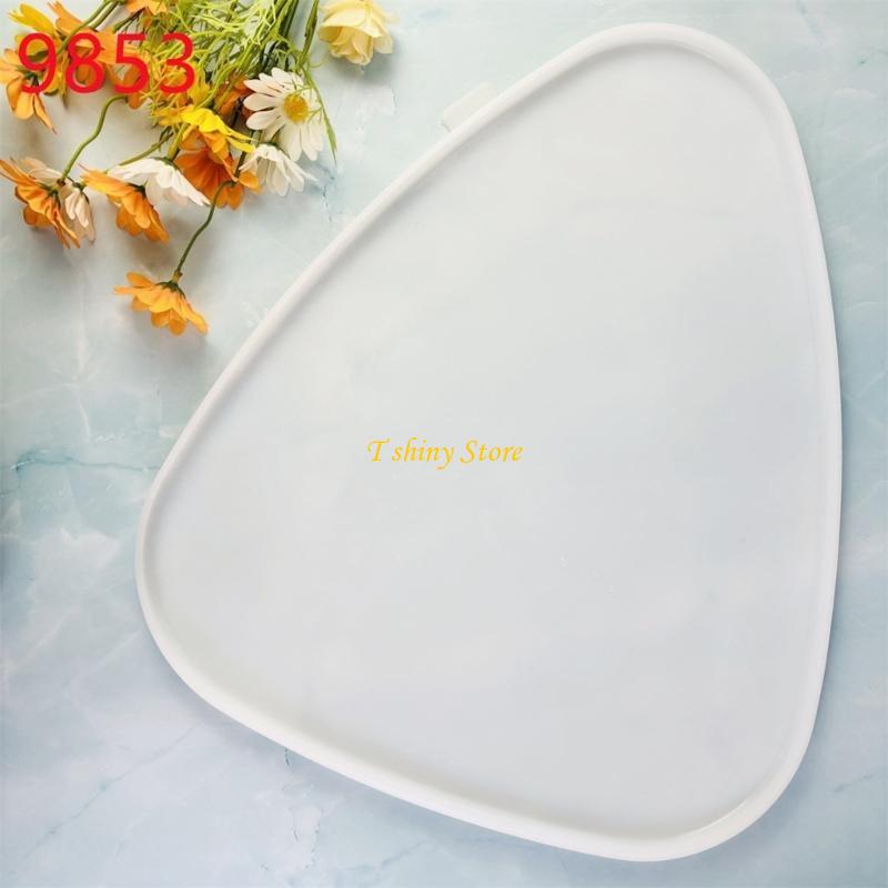 N58F Large Triangle Resin Tabl - огляд і ціна Serving Tray Mold