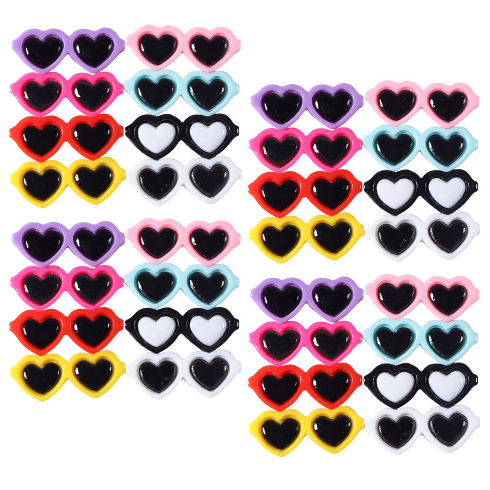50Pcs Delicate Glasses Resin C - огляд і ціна Resin Craft Supplies