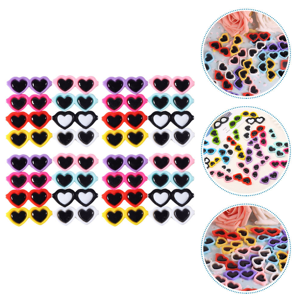 50Pcs Delicate Glasses Resin C - огляд і ціна Resin Craft Supplies