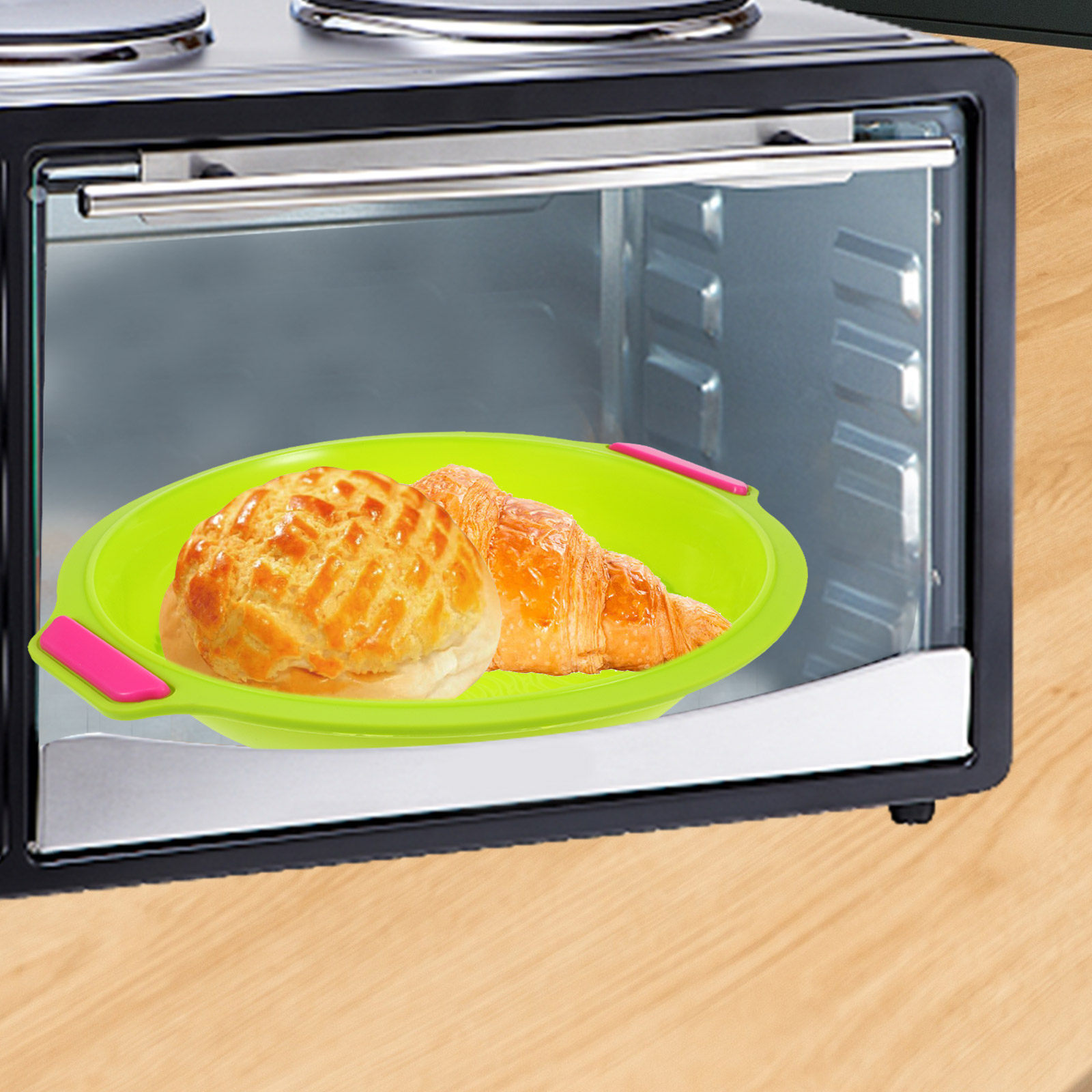 9 Inches Silicone Cake Pan Non - огляд і ціна Silicone Mold Tray