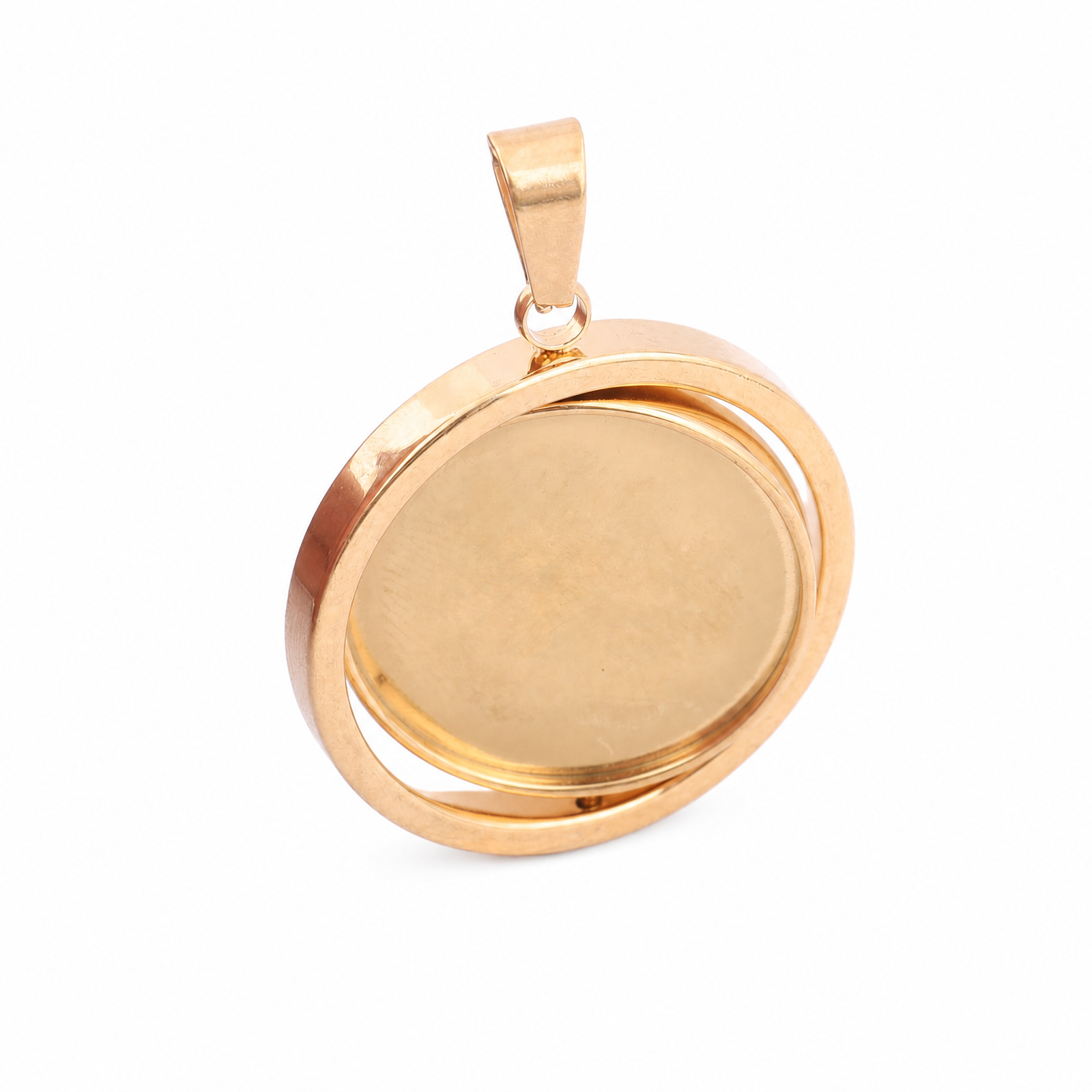 5pcs Stainless Steel Gold Plat - огляд і ціна Bezels Set Pendant