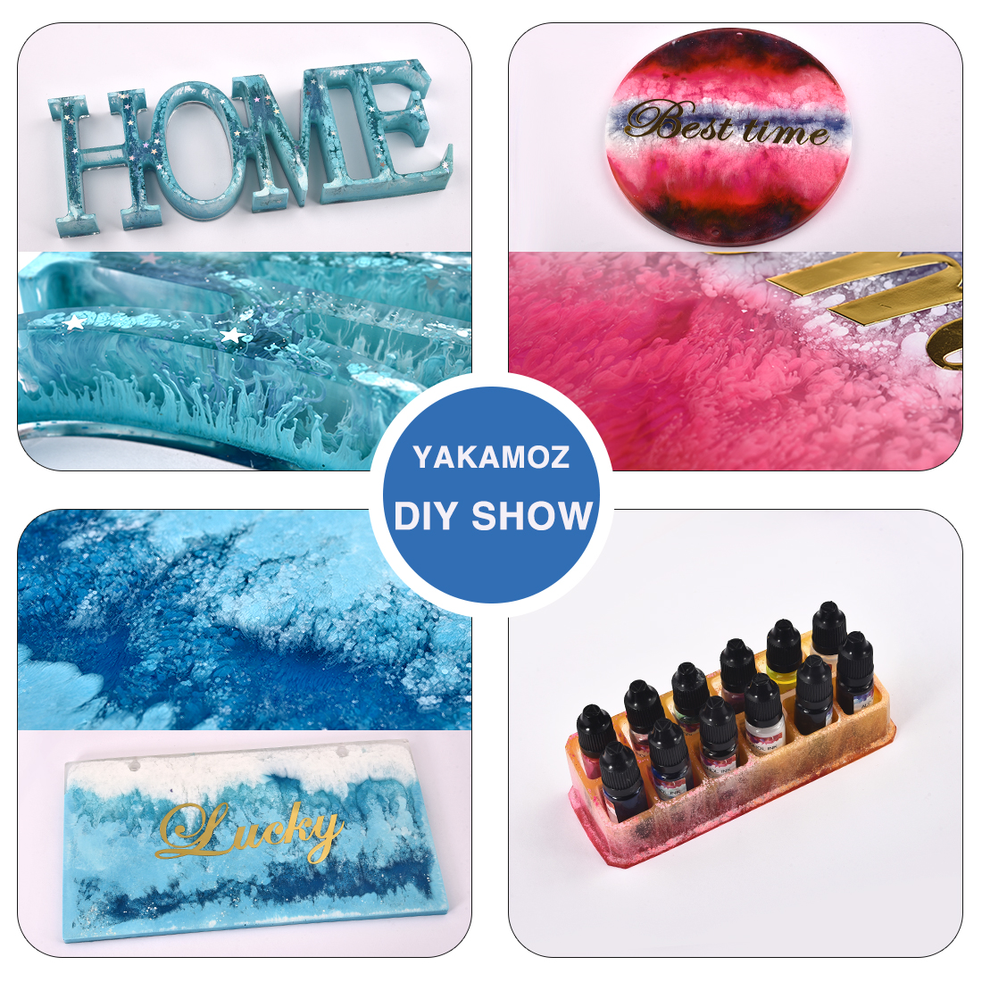 1 Set Resin Pigment Kit Art In - огляд і ціна Resin Dye Alcohol